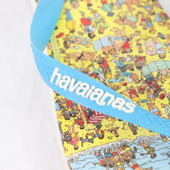 New Havaianas Mens 9/10 Womens 11/12 Waldo Sandals main image 5